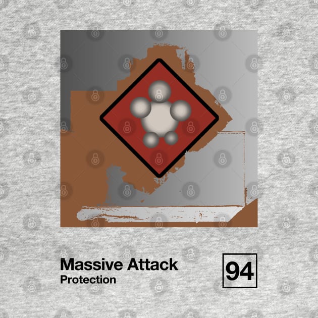 Protection / Minimalist Style Graphic Artwork Design by saudade